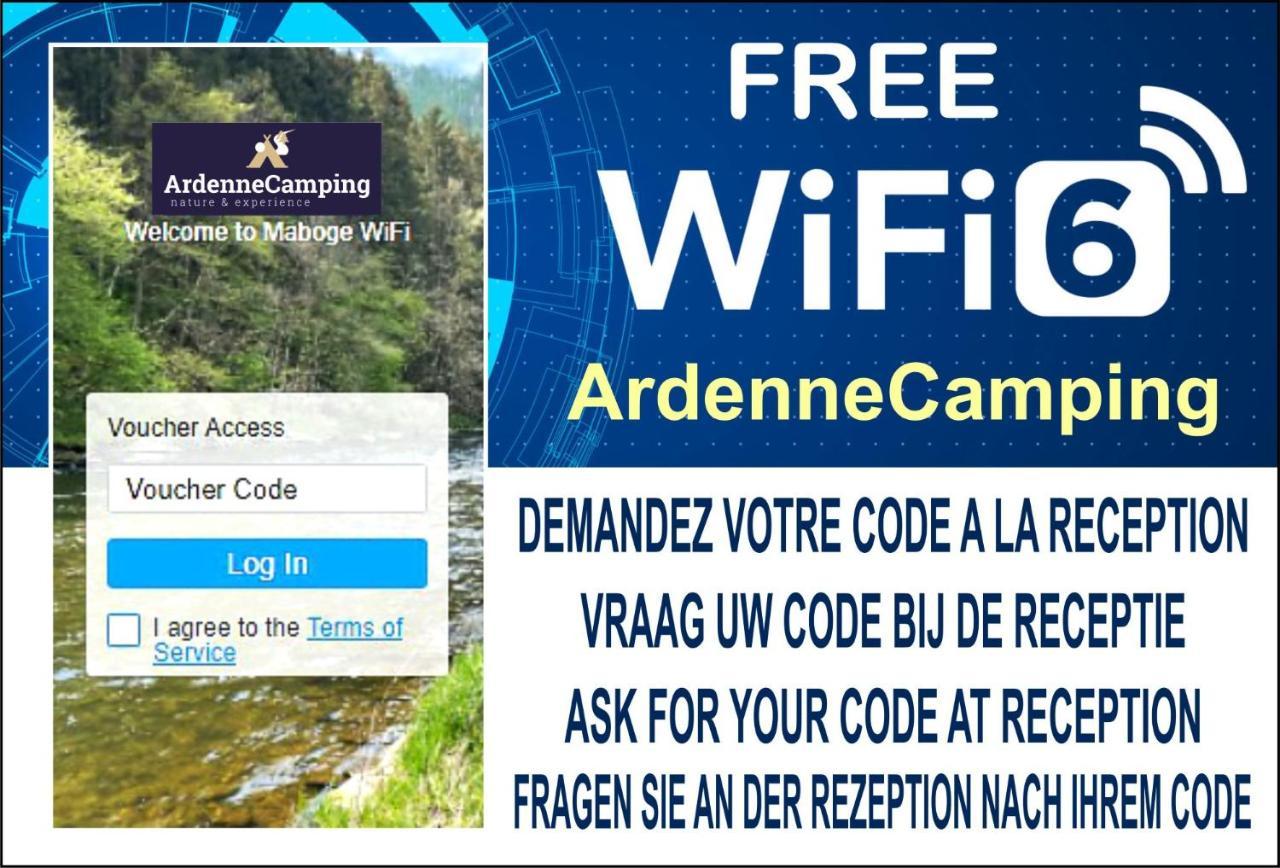Ardenne Camping Maboge La-Roche-en-Ardenne Eksteriør billede